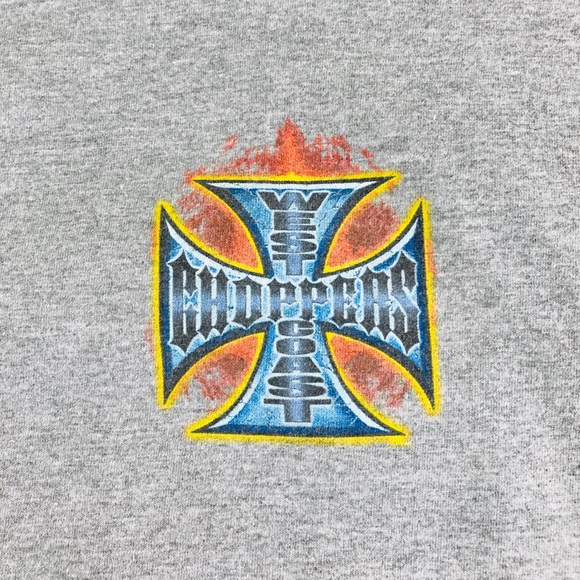 EUC Motorcycle West Coast Choppers Long Sleeve 2XL - Picture 2 of 7